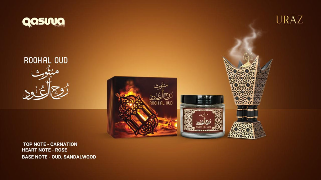 Rooh Al Oud Bakhoor – Premium Arabic Oud Incense | Qaswa Fragrance