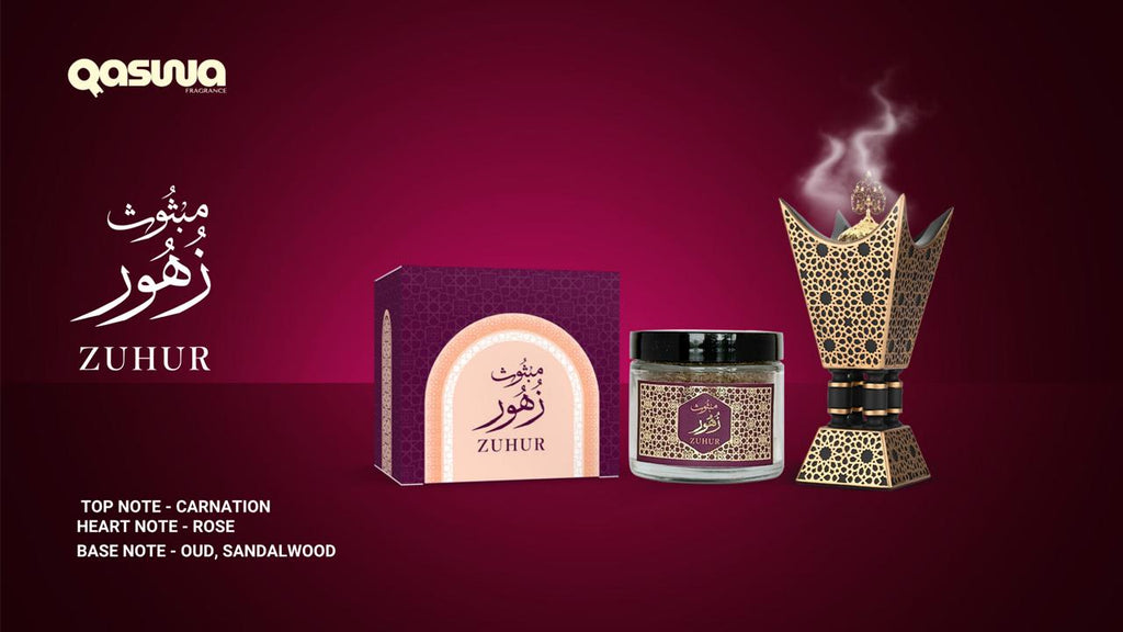 OUD AL ZUHUR– Premium Arabic Oud Incense | Qaswa fragrance