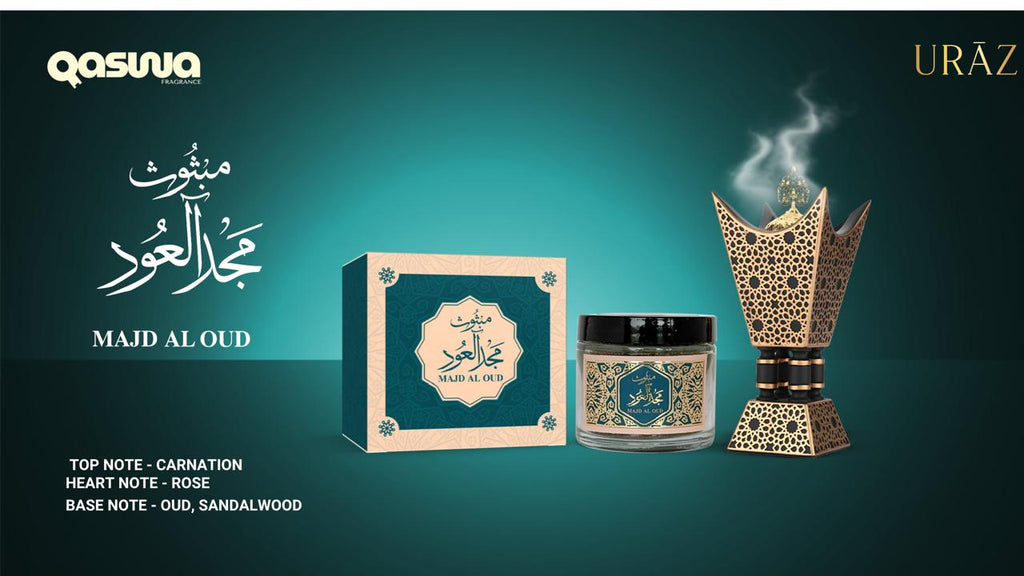 MAJID AL OUD– Premium Arabic Oud Incense | Qaswa Fragrance